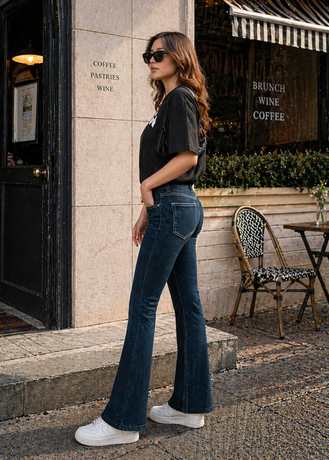 Denim & Co.-Bootcut Women Jeans US 0952