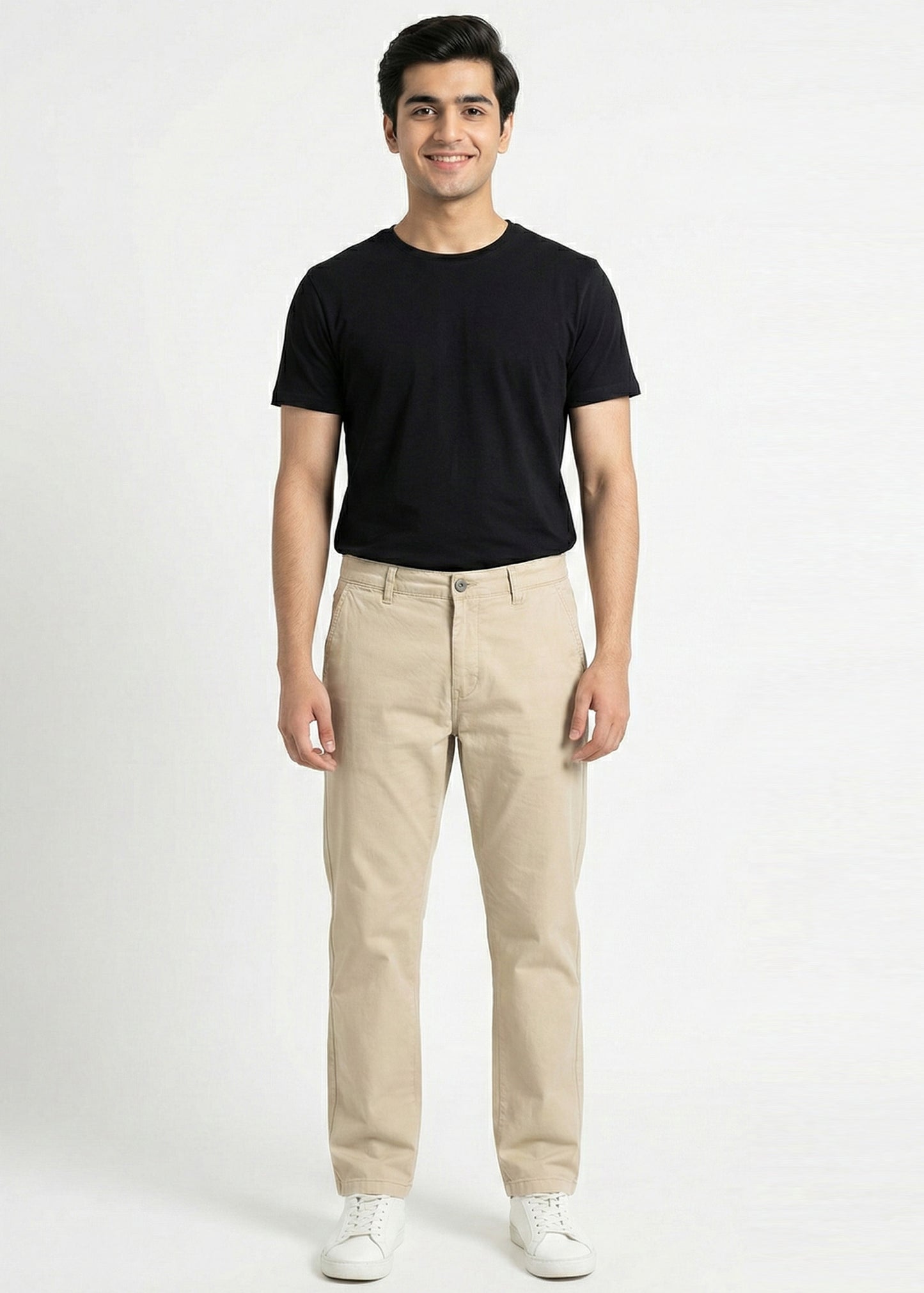 Jack & Jones-Straight Fit Chino Pants Beige16