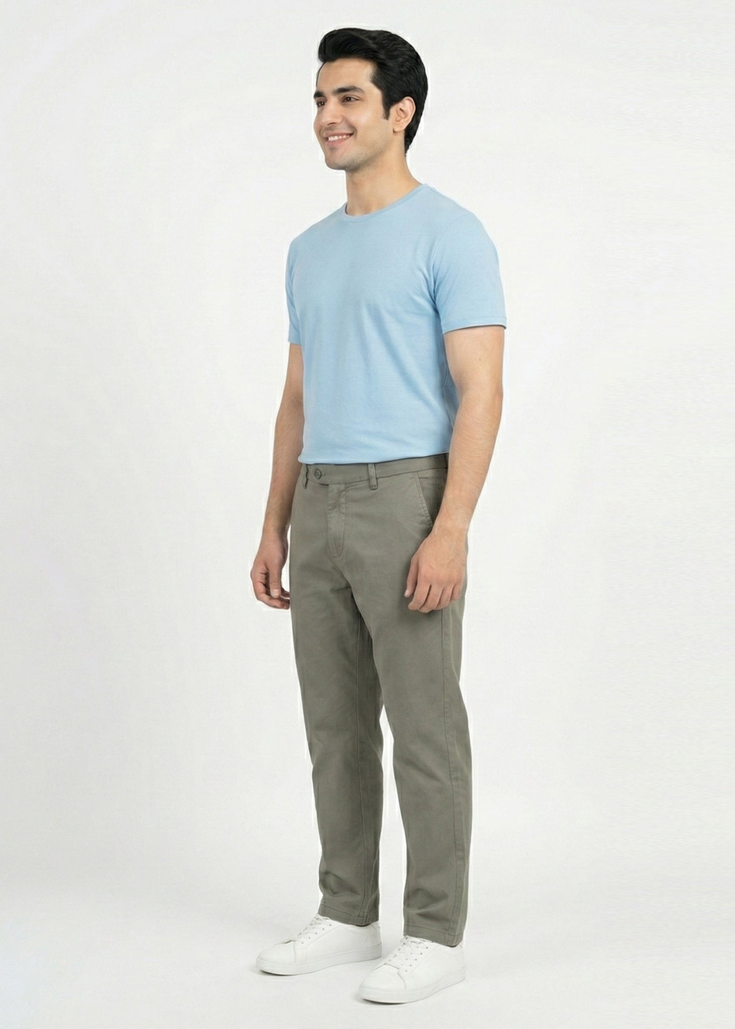 Jack & Jones-Slim Fit Chino Pants Gray 13