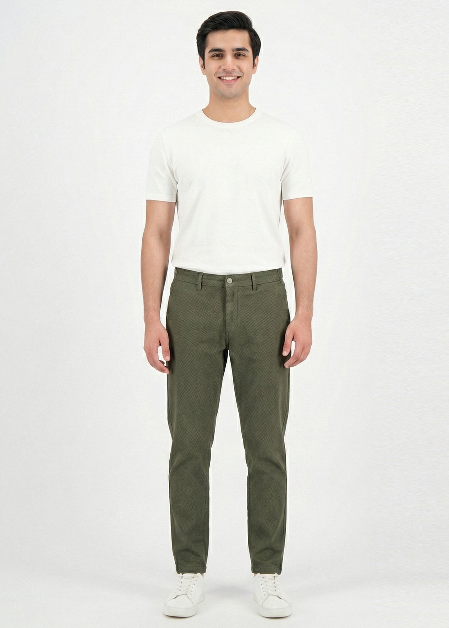 Jack & Jones-Slim Fit Cotton Jeans Pants Olive 15