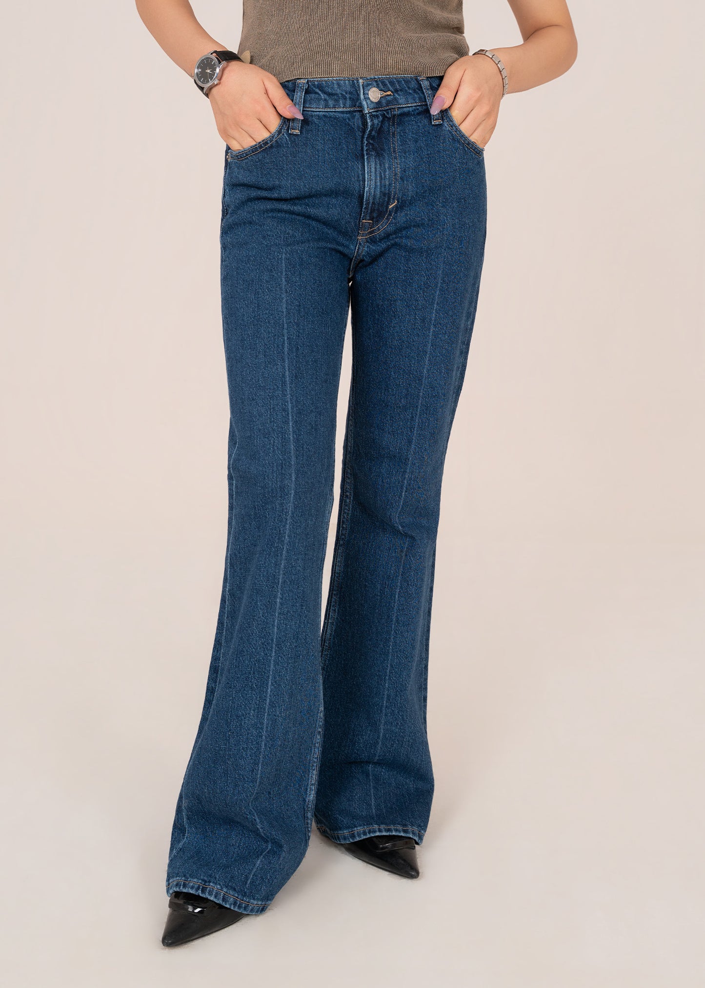 H&M-Bootcut Woman Jeans -US 825