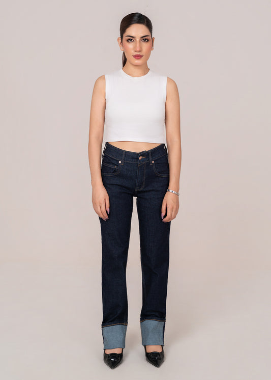 H&M-Straight fit Women Jeans US 0832