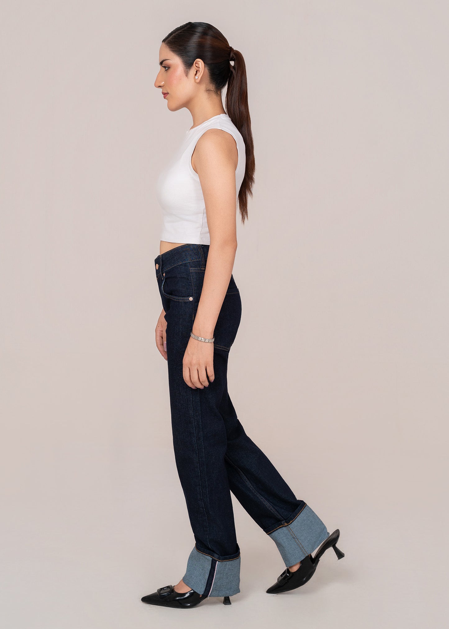 H&M-Straight fit Women Jeans US 0832