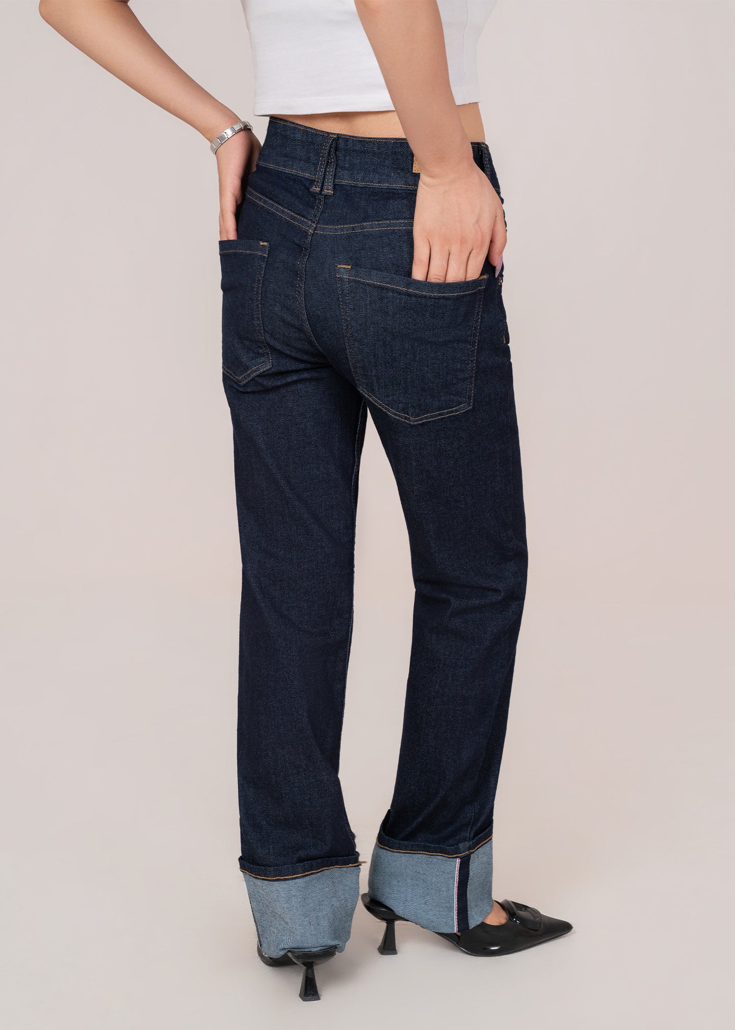 H&M-Straight fit Women Jeans US 0832