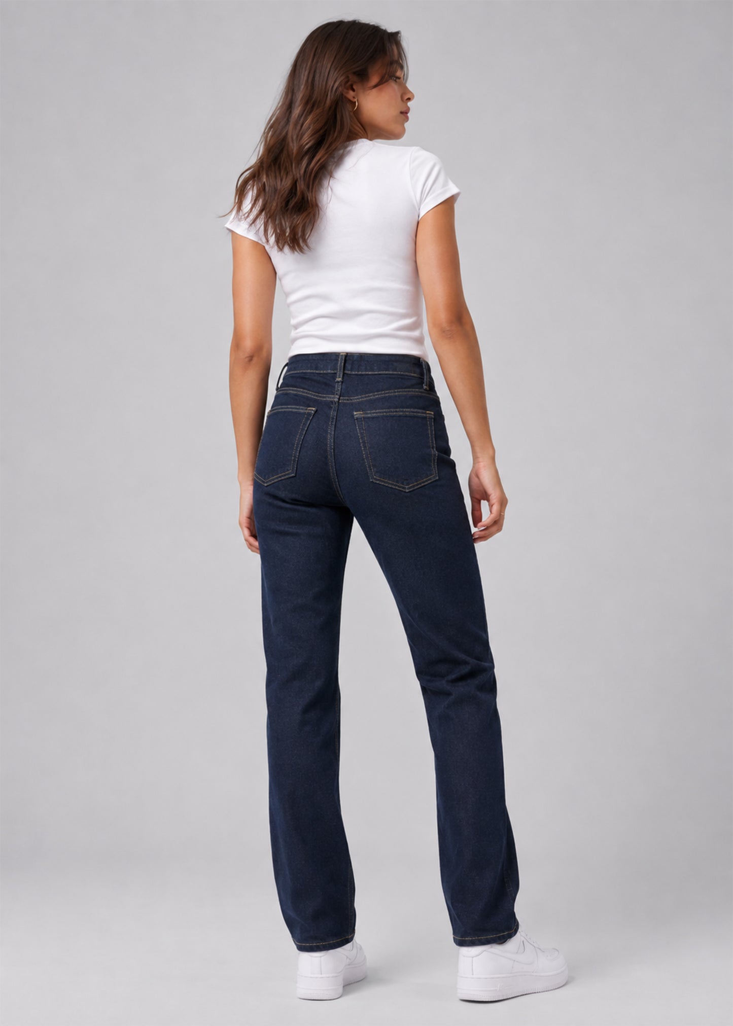 M&S Women Silm Fit Jeans Dark Blue US 700
