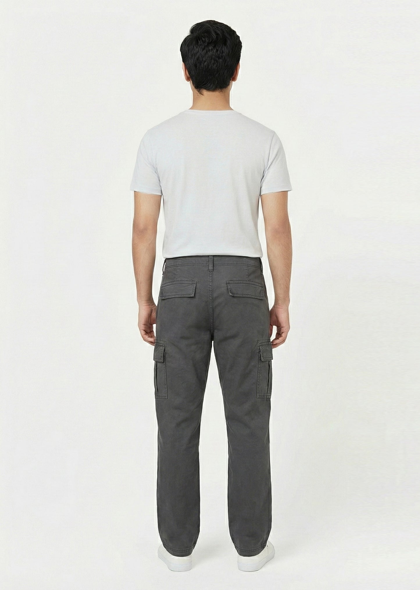 Jack & Jones-Smart Loose Fit Cargos Pants D-Gray 07