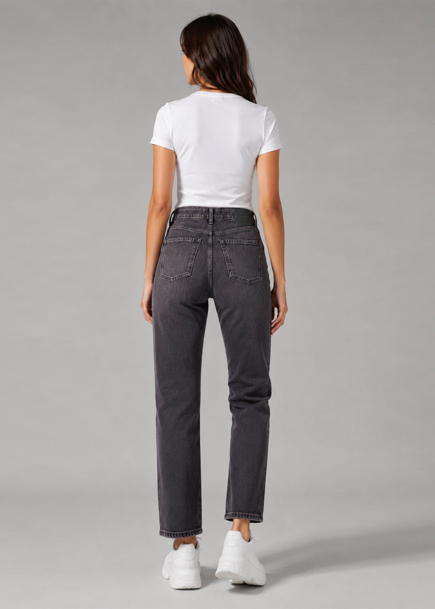C&A Women Straight Fit Jeans Dark Purple US 740