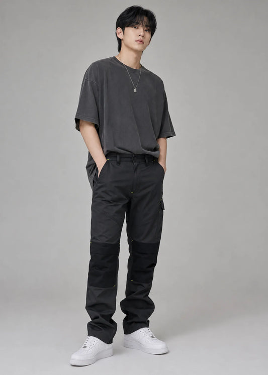 Payper Men's Cargo Pants Drak Gray-Black 577