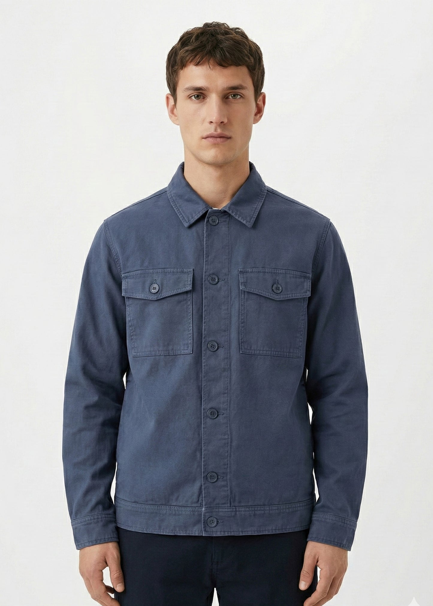 Guess-Men Denim Jacket Navy 0192