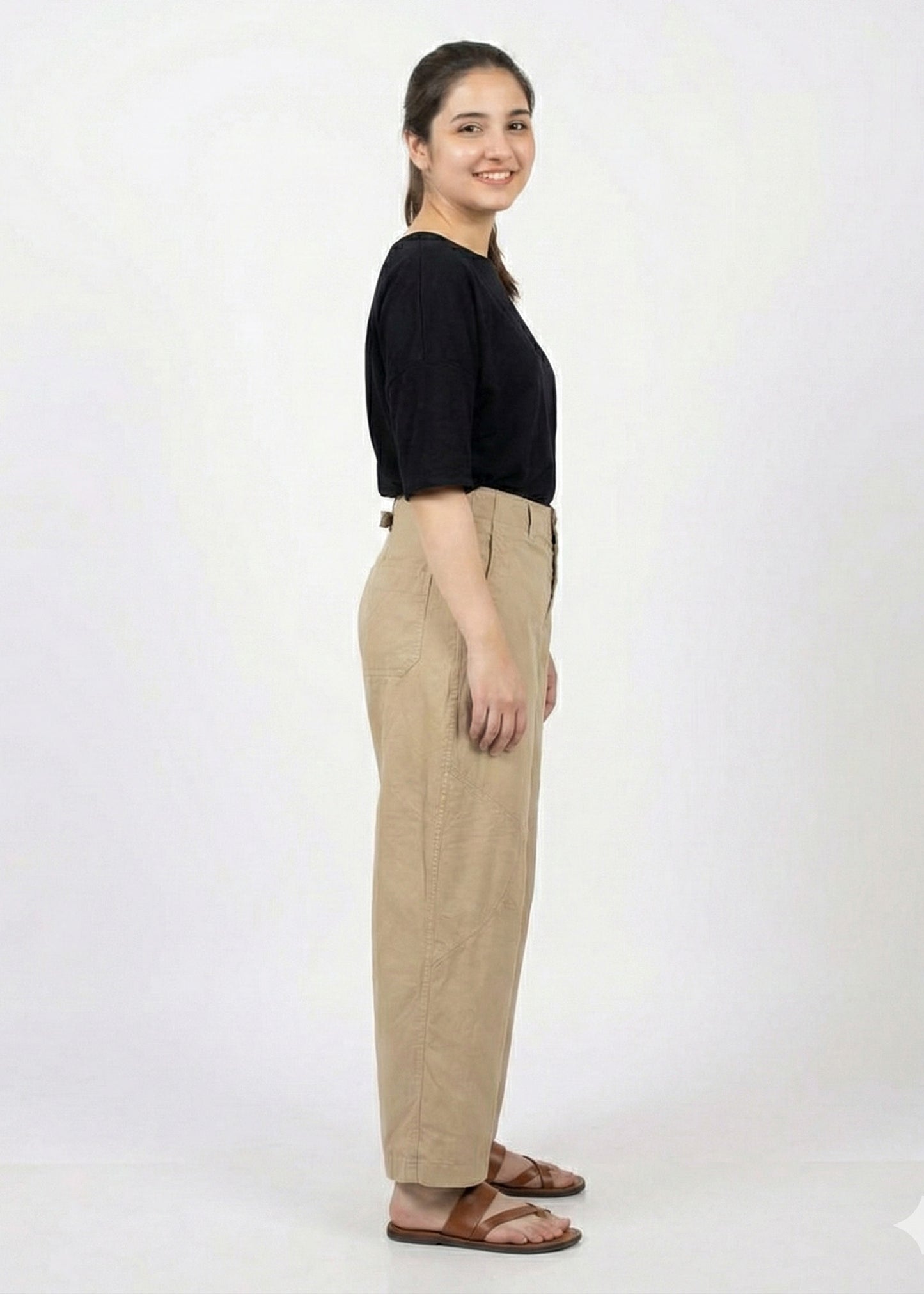 Pilcro-Baggy Barrel Pants Dia 127