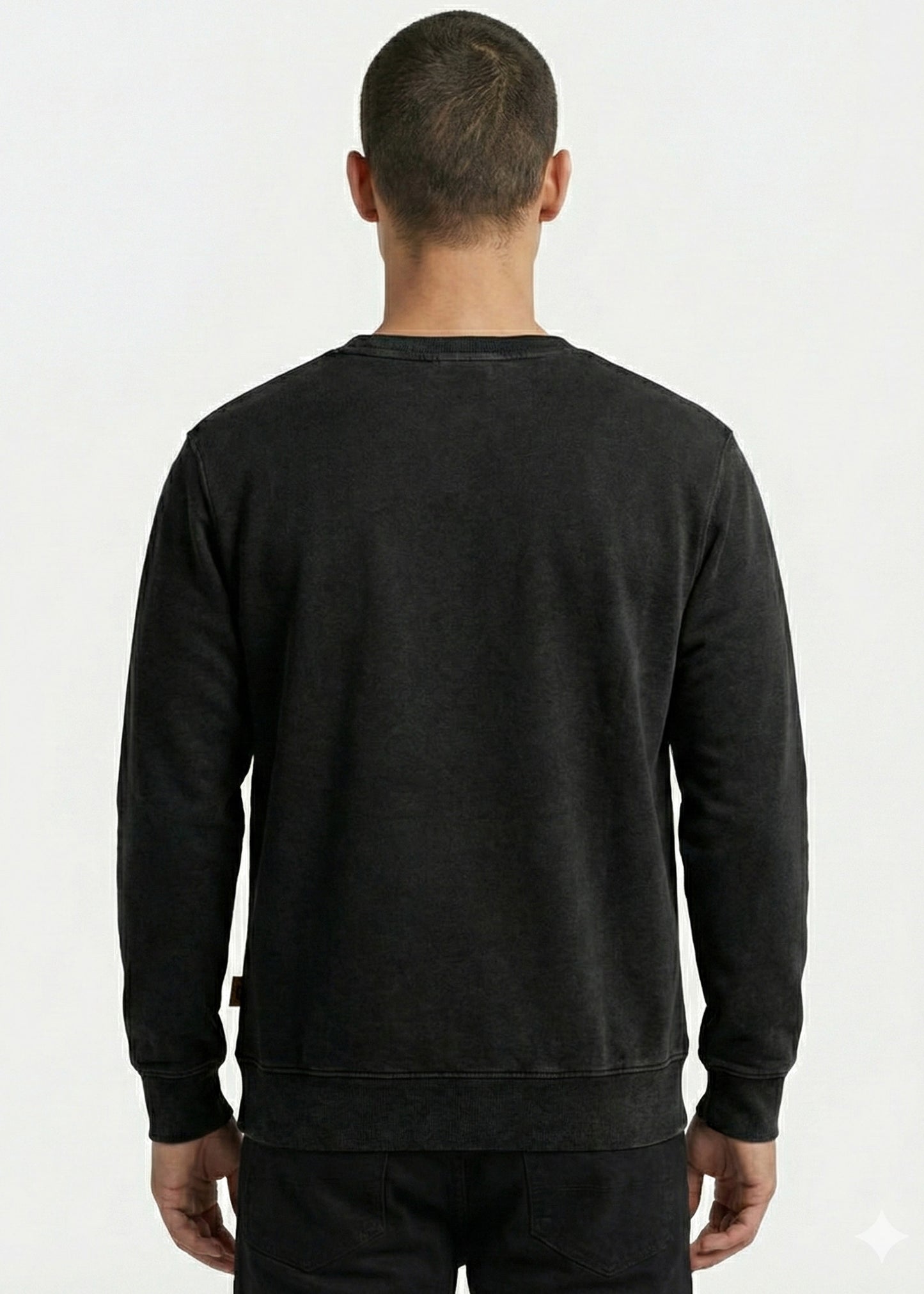 Arrow-Men Sweat Shirt Black BW SP