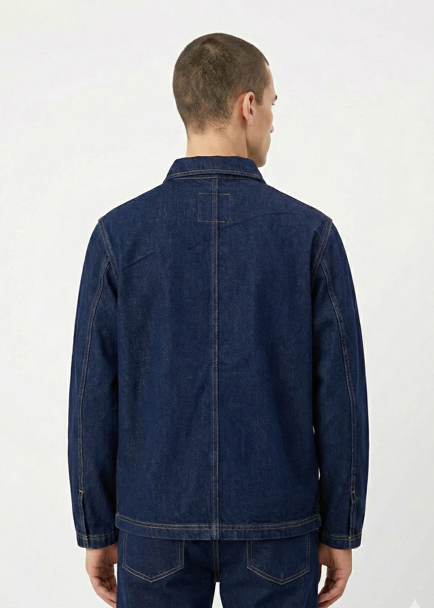 Guess-Men Denim Jacket Dark Blue 0193