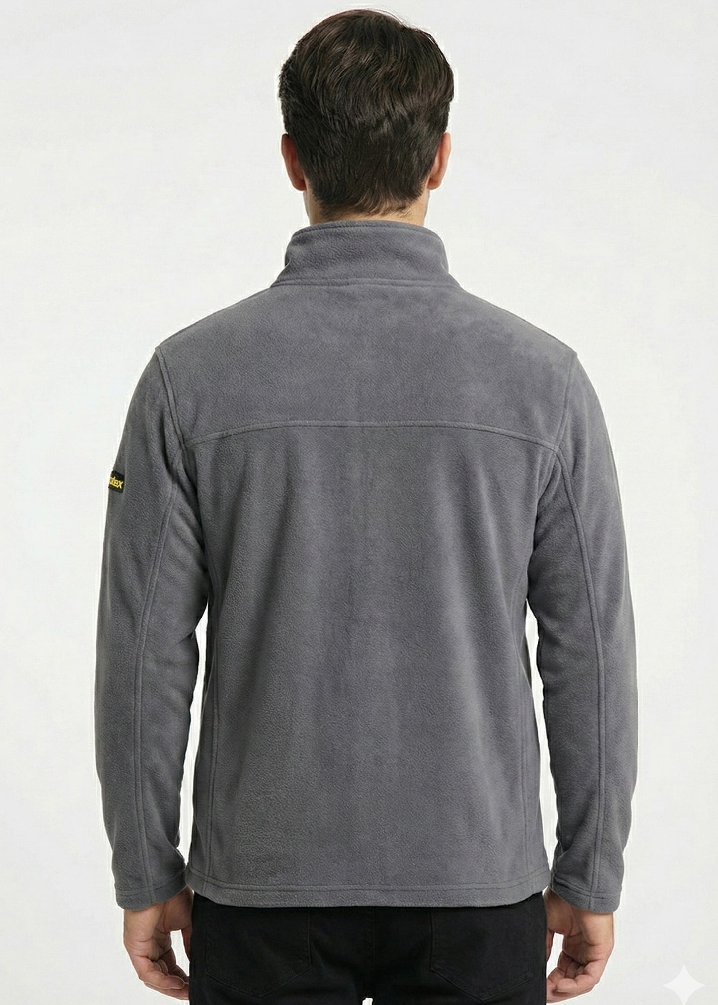 Arrow-Men Full Zip Polar Fleece Gray SP