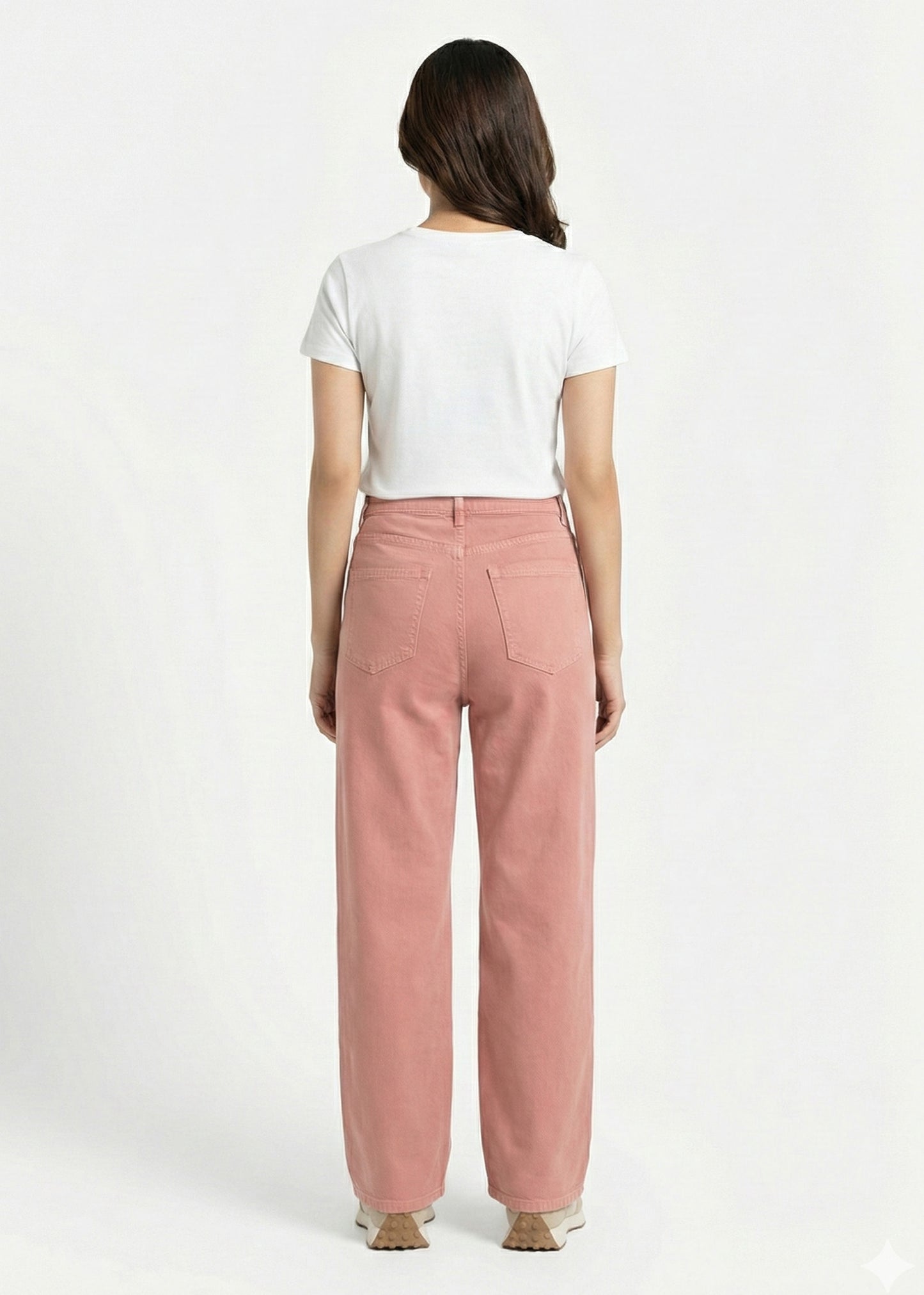 Pilcro-Tall Women Wide Leg T Pink Jeans Dia 236