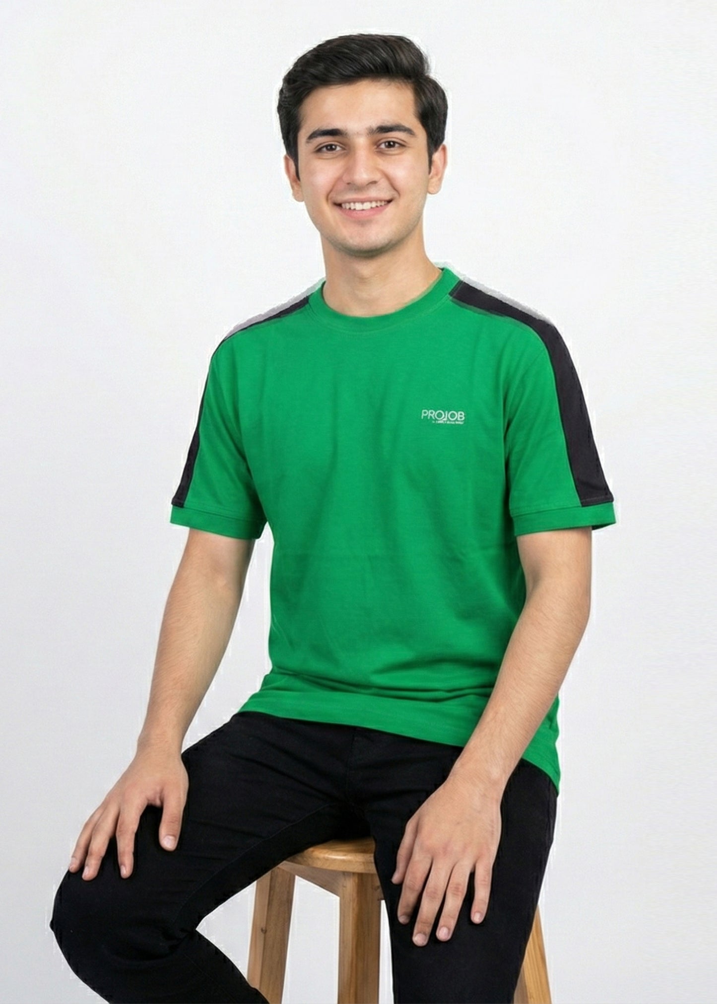 Projob-Men T-Shirts Green/Black 04