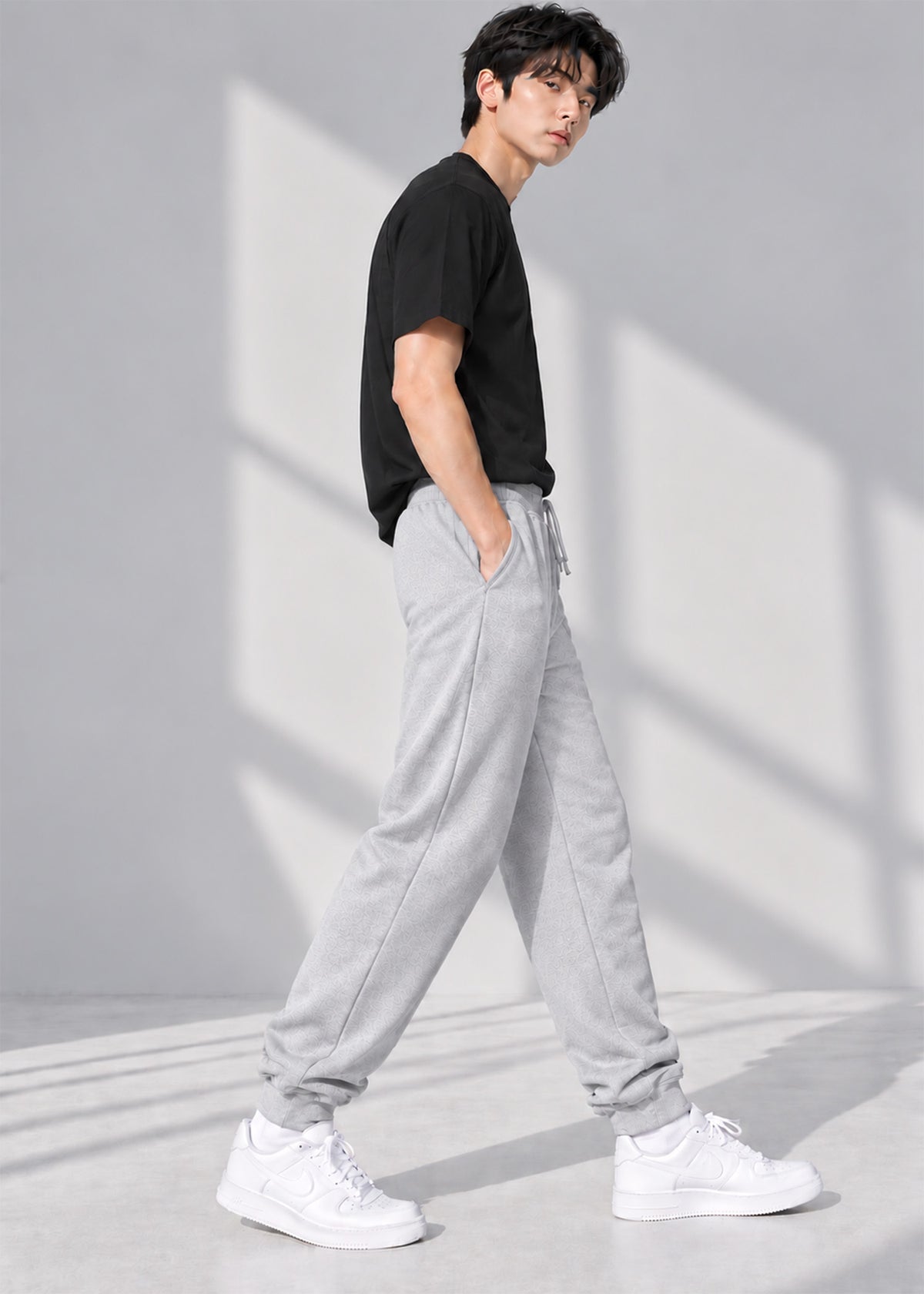 Arrow Men's Fleece Trouser Grey 778