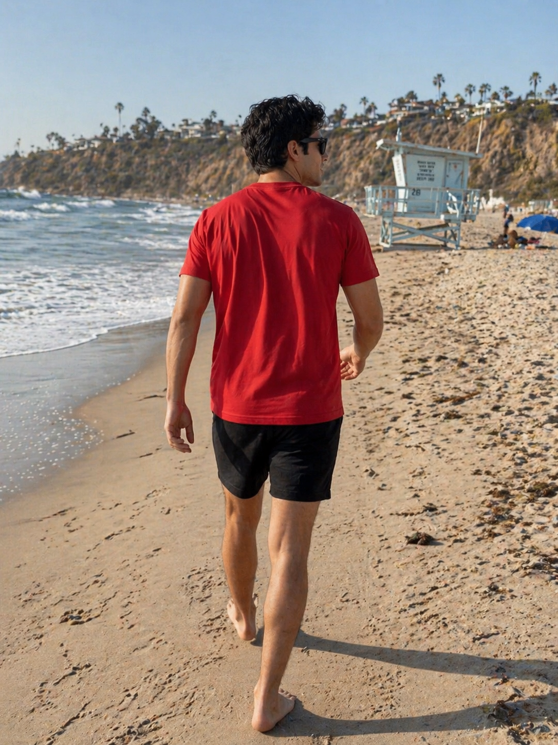 Russell-Men T-Shirt Red 02