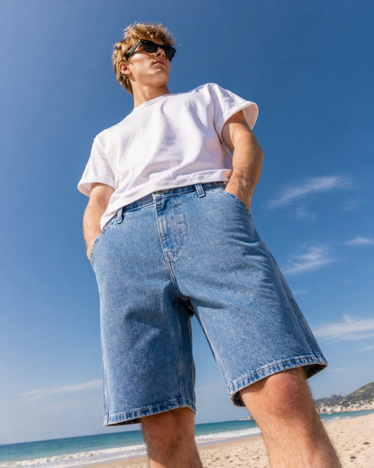 H&M-Premium Leftover Men Short-002