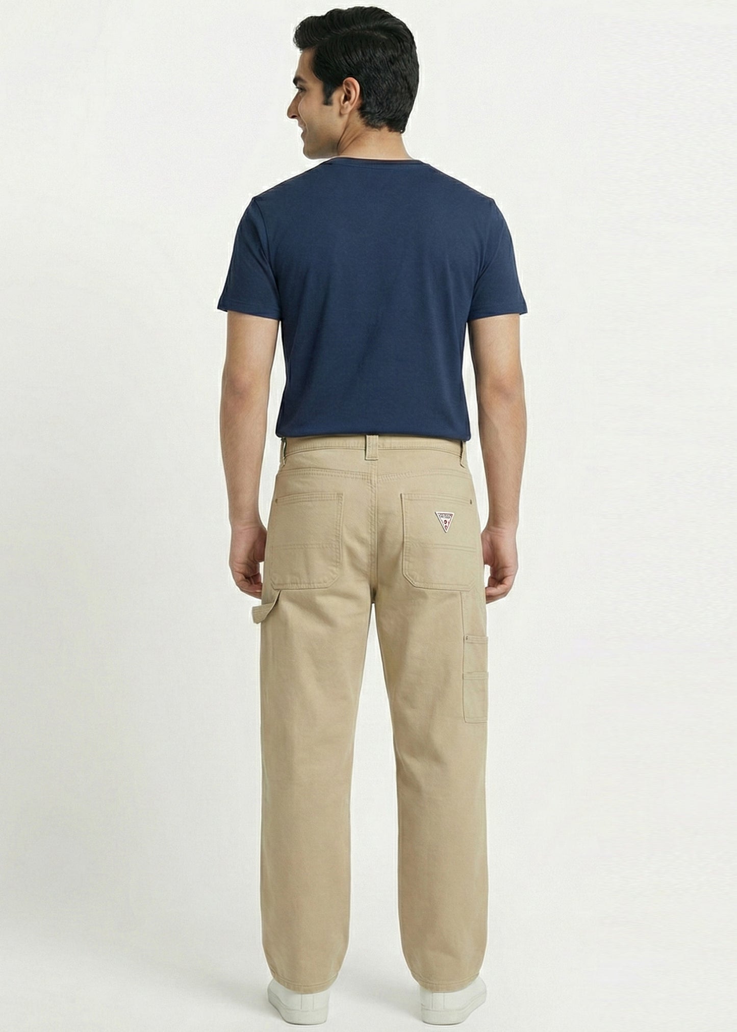 Jack & Jones-Men Loose Fit Jeans  Beige 17