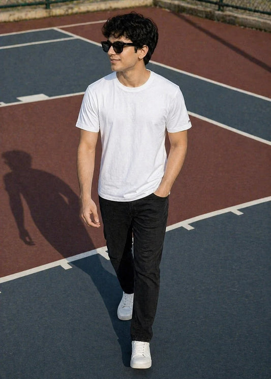 Pakistani Brands LO-Men White T- Shirt 15