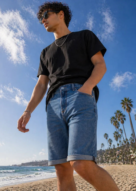H&M-Premium Leftover Men Short-006