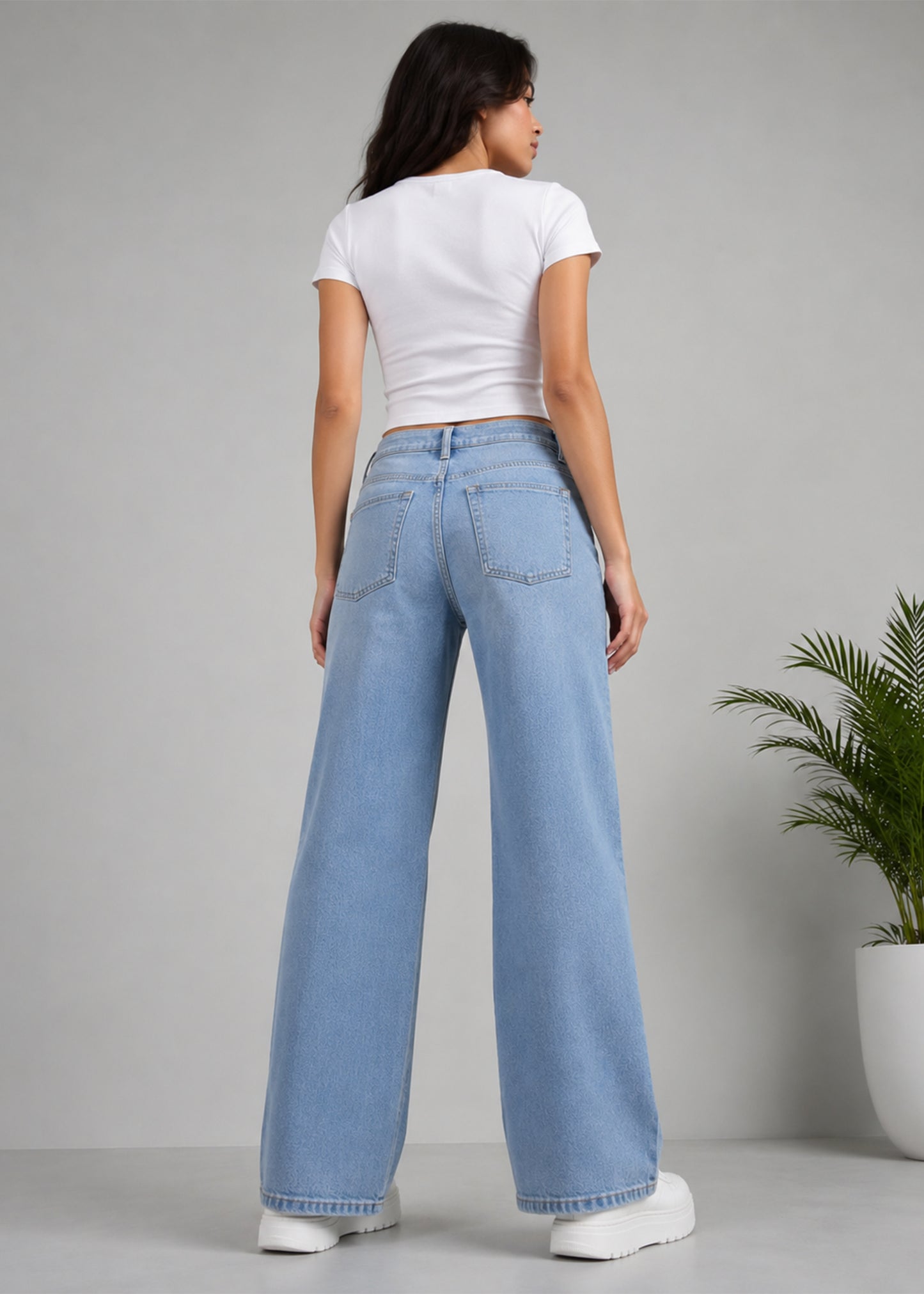 C&A Women BootCut jeans Light Bule US 682