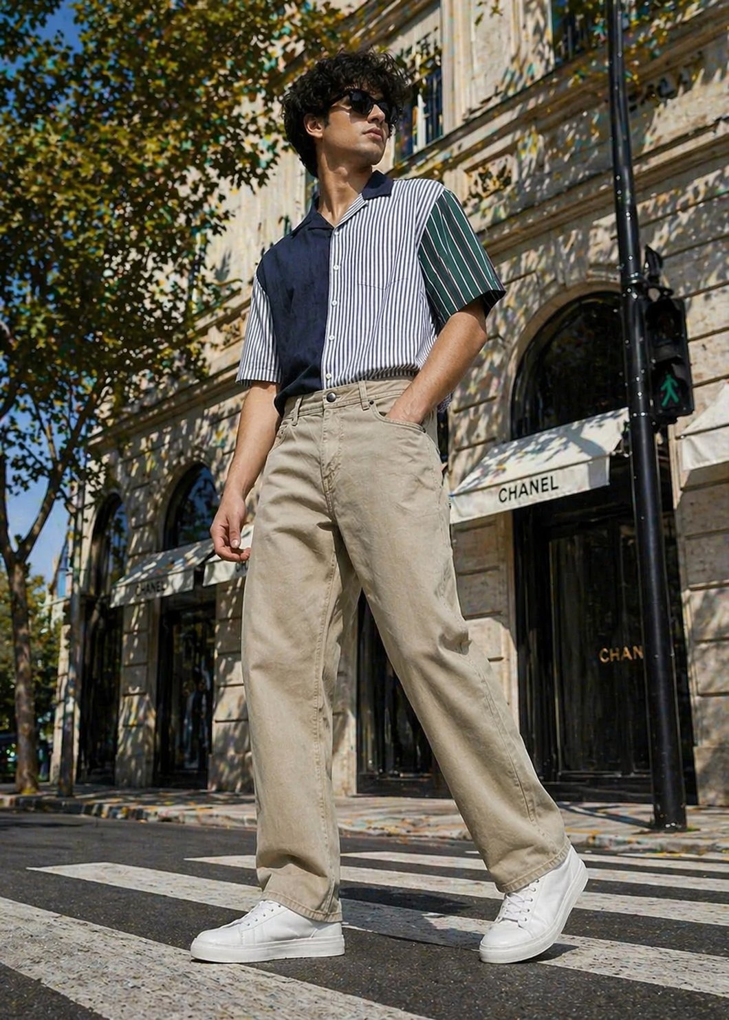 Jack & Jones-Loose Fit Jeans J&J Khaki 29