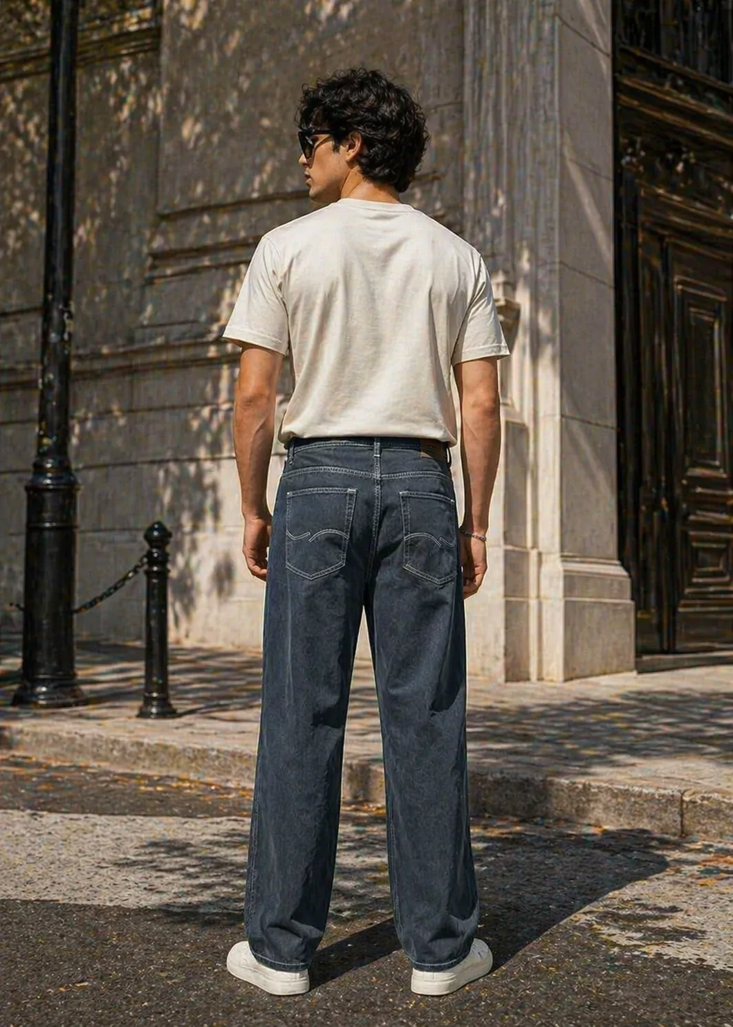 Jack & Jones-Loose Fit Jeans J&J Slate Blue 28