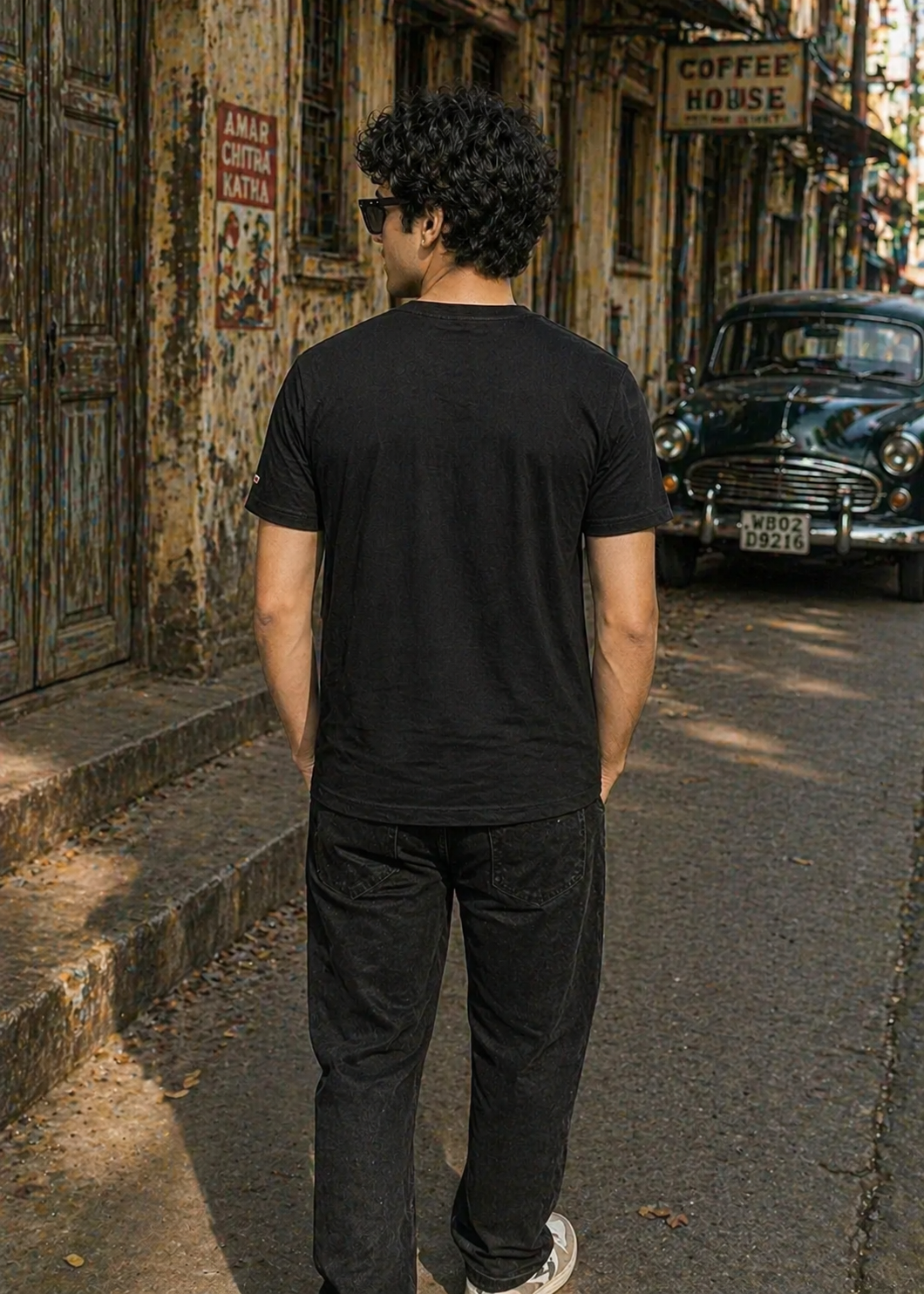 Arrow-Men Black T-Shirt 14