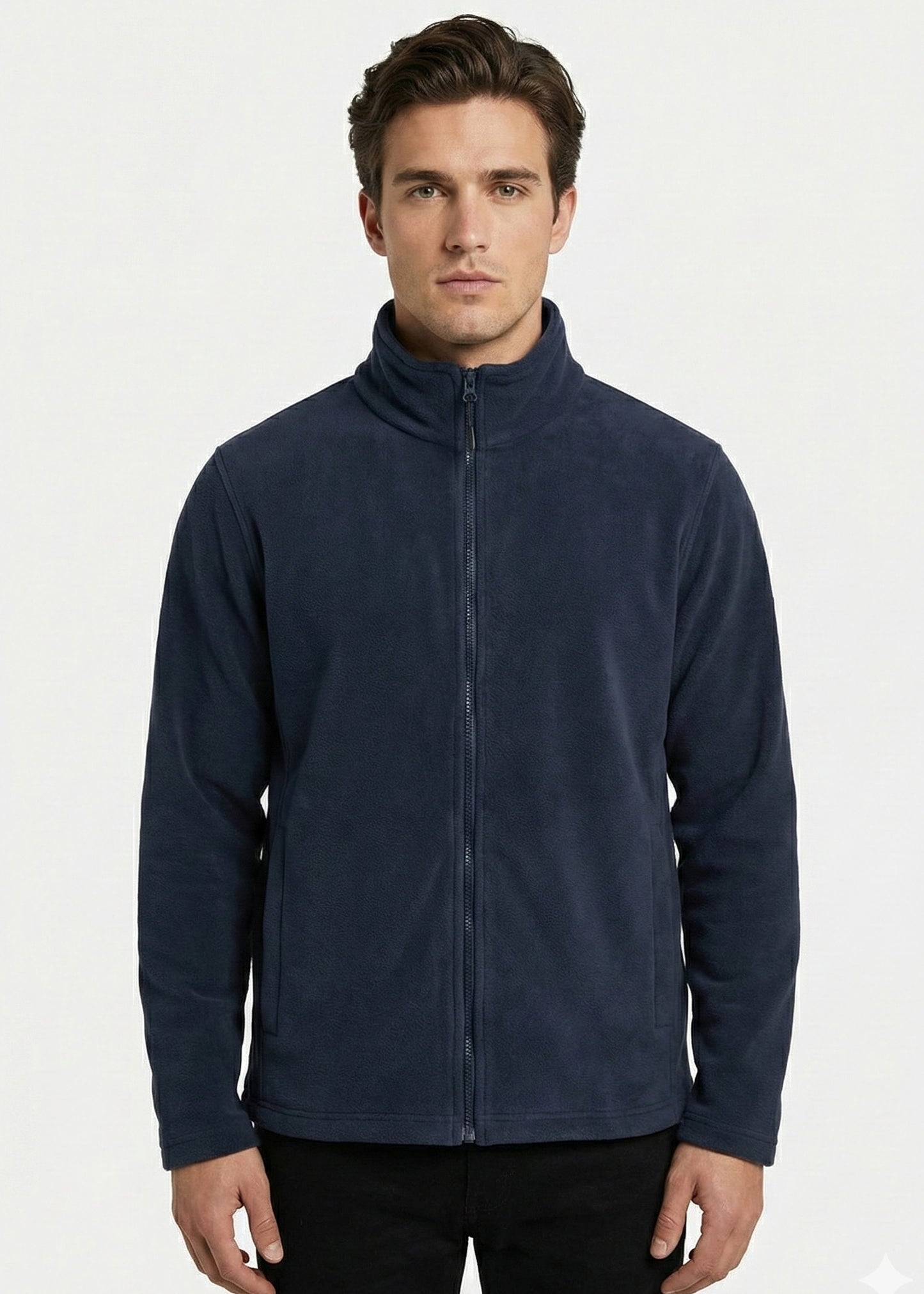 Arrow-Men Full Zip Polar Fleece Blue SP