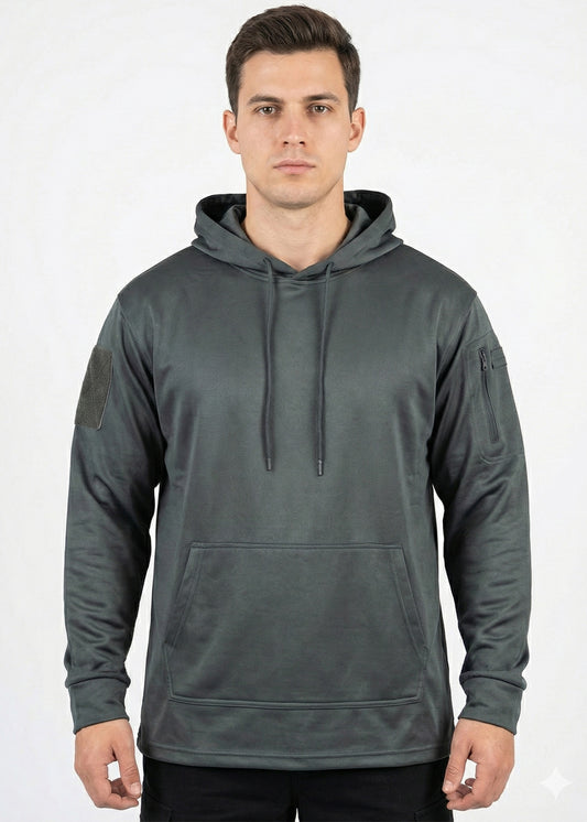 Arrow-Men Greenish Hoodie Plain SP