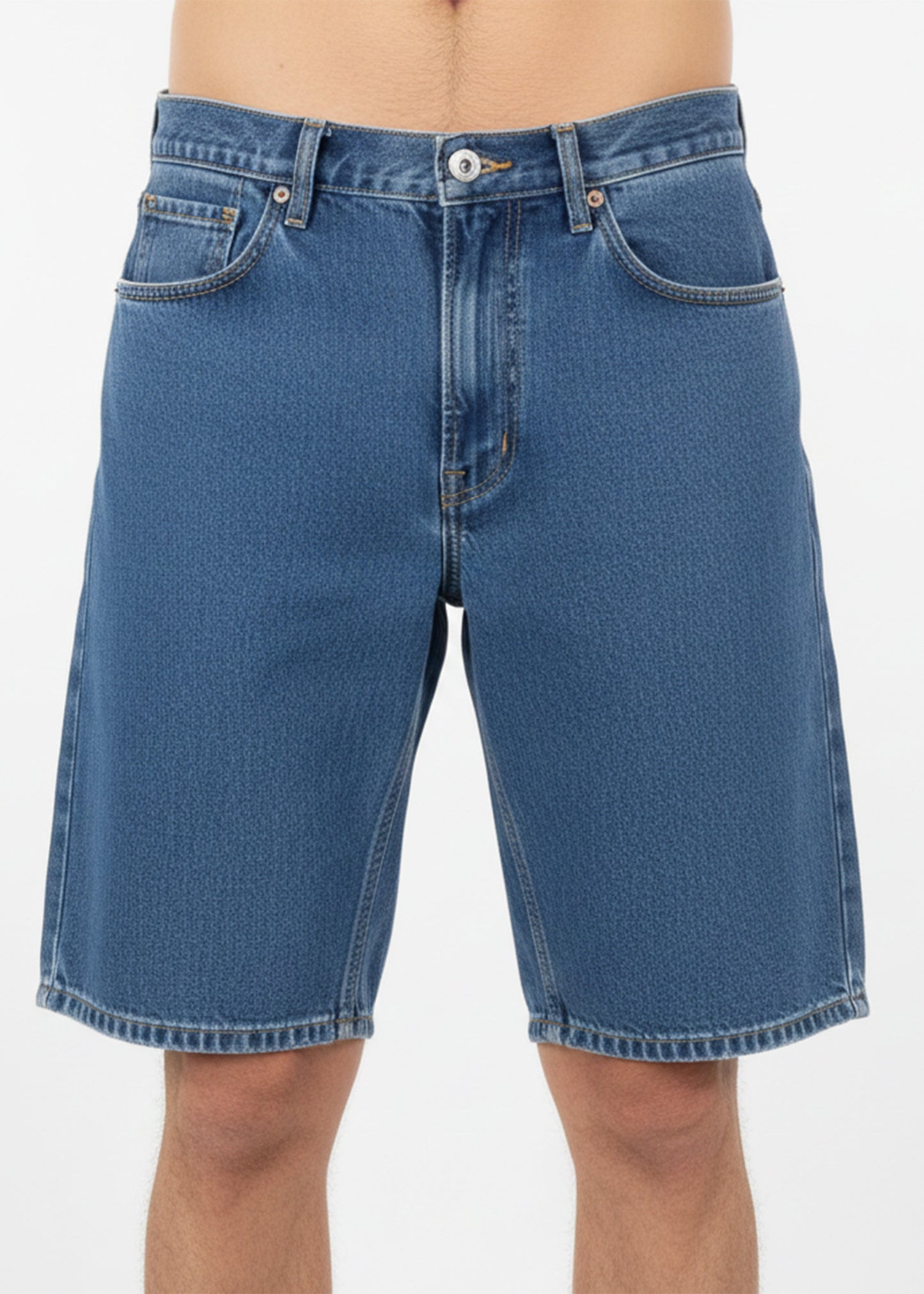H&M-Men Jeans Shorts Blue US 04