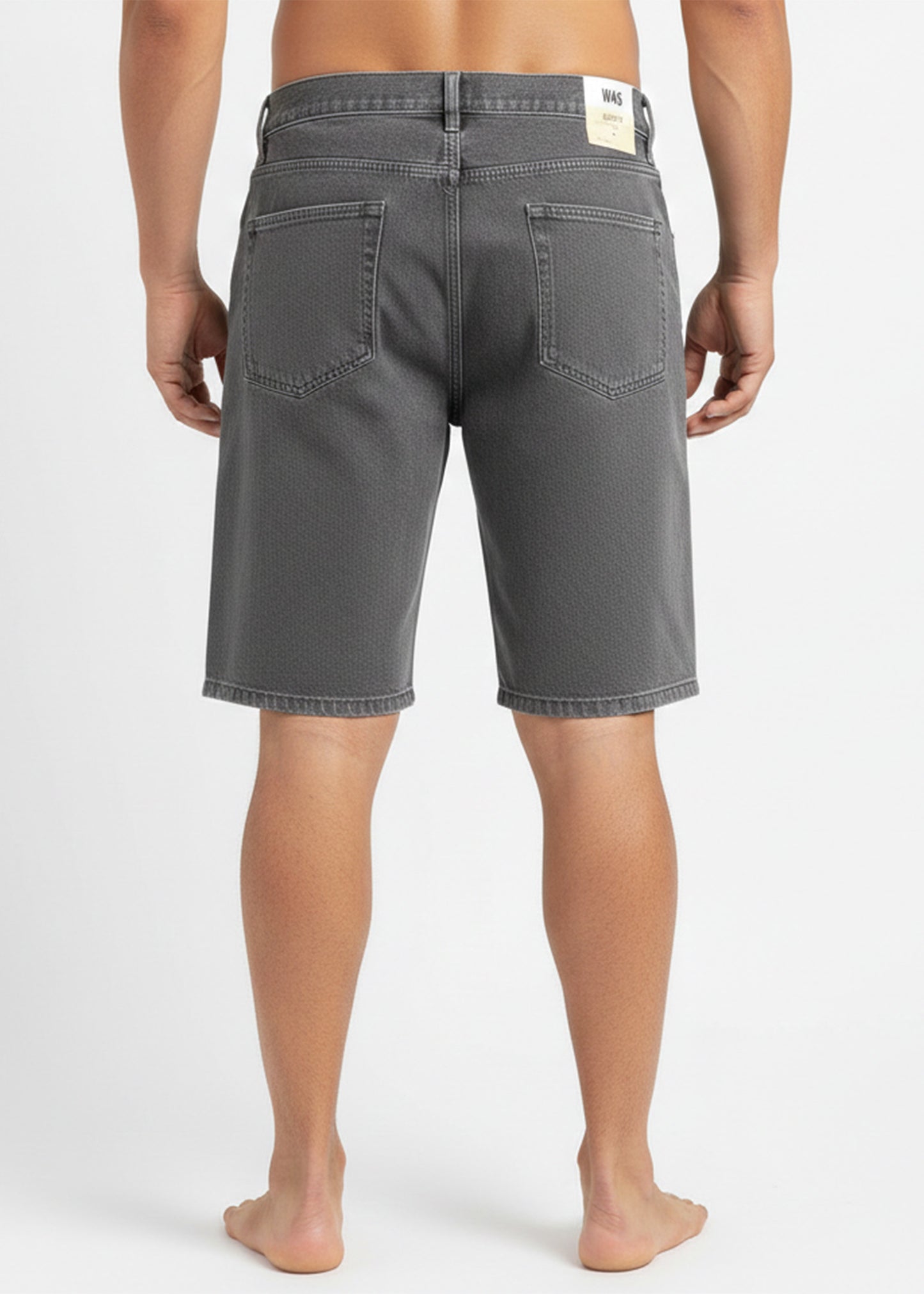H&M-Men Jeans Shorts Gray US 05
