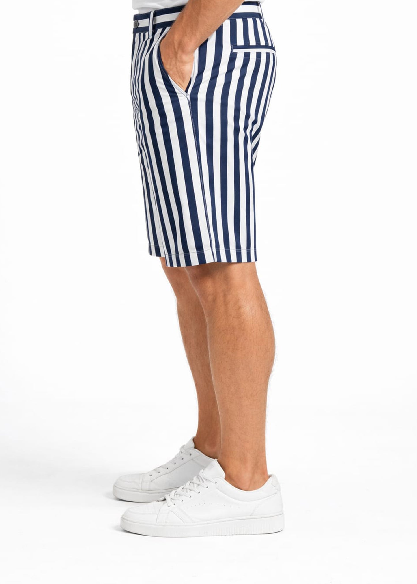 Johnny-Men Stripes Printed Shorts SD