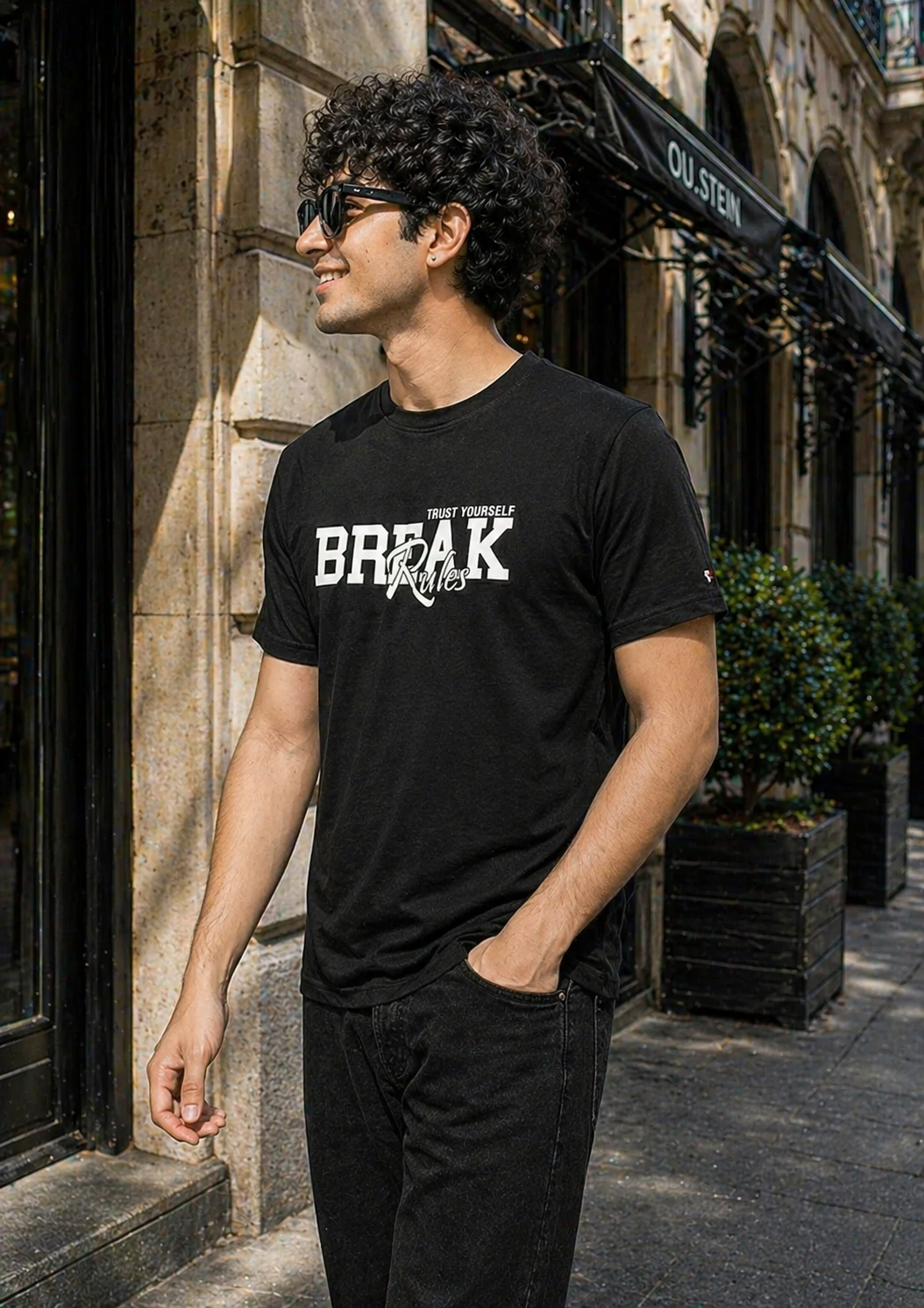 Brerak-Men T-Shirt Black 09