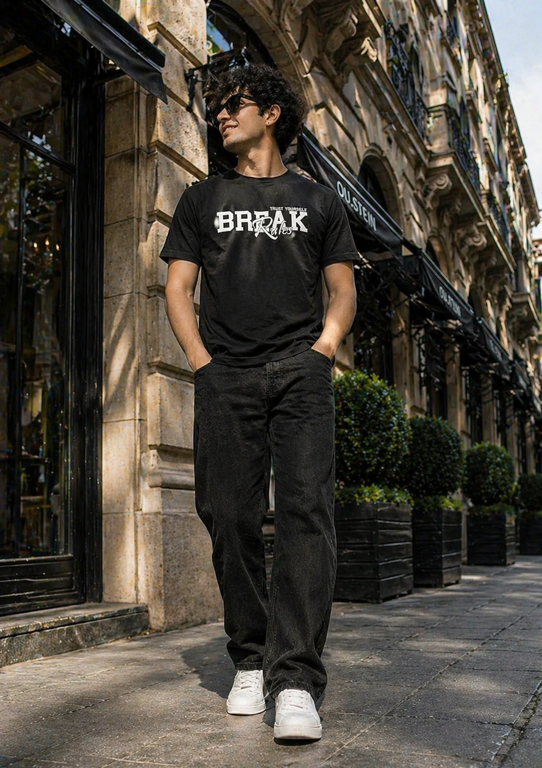 Brerak-Men T-Shirt Black 09