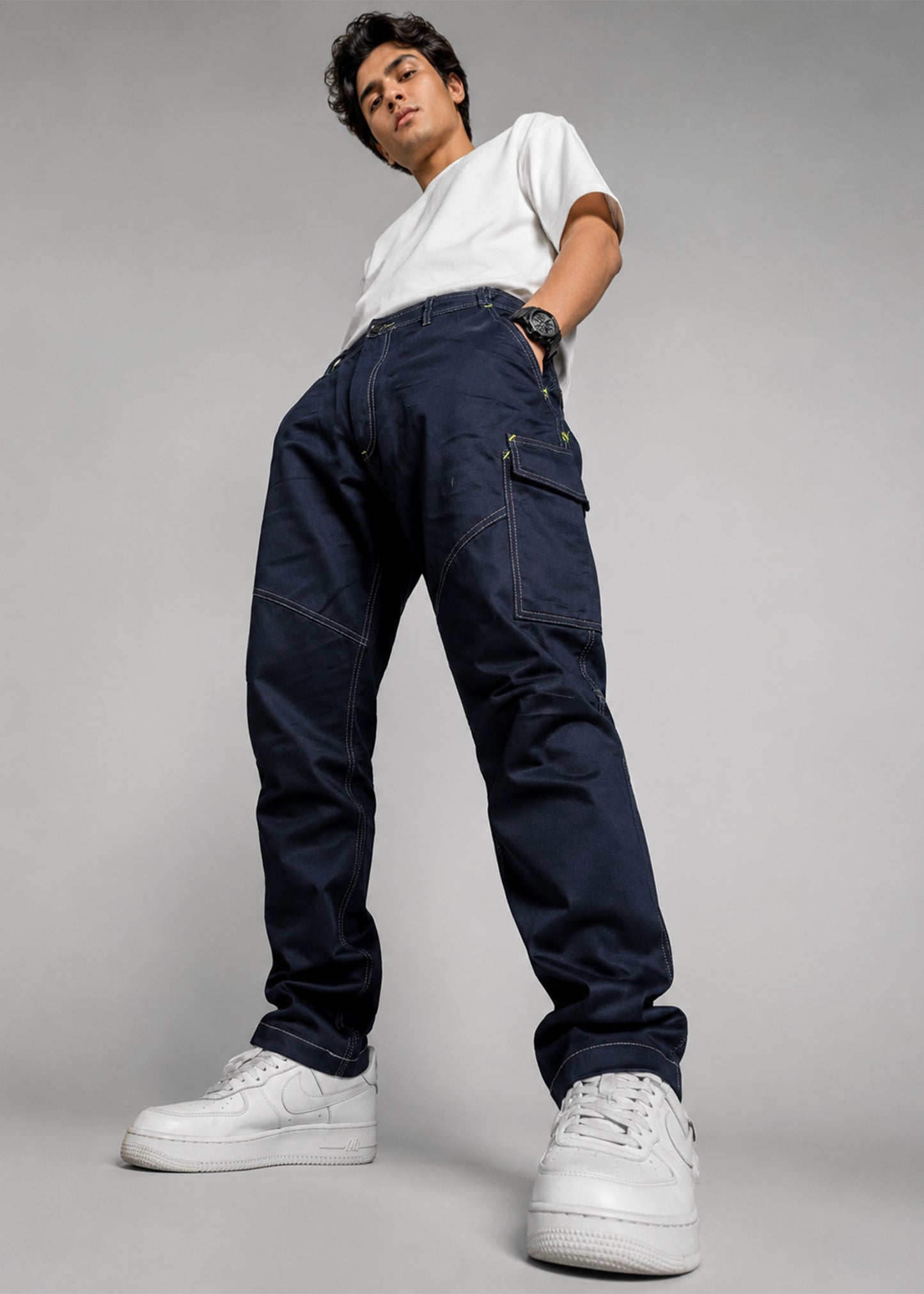 Payper Men's Cargo Pants Navy 552