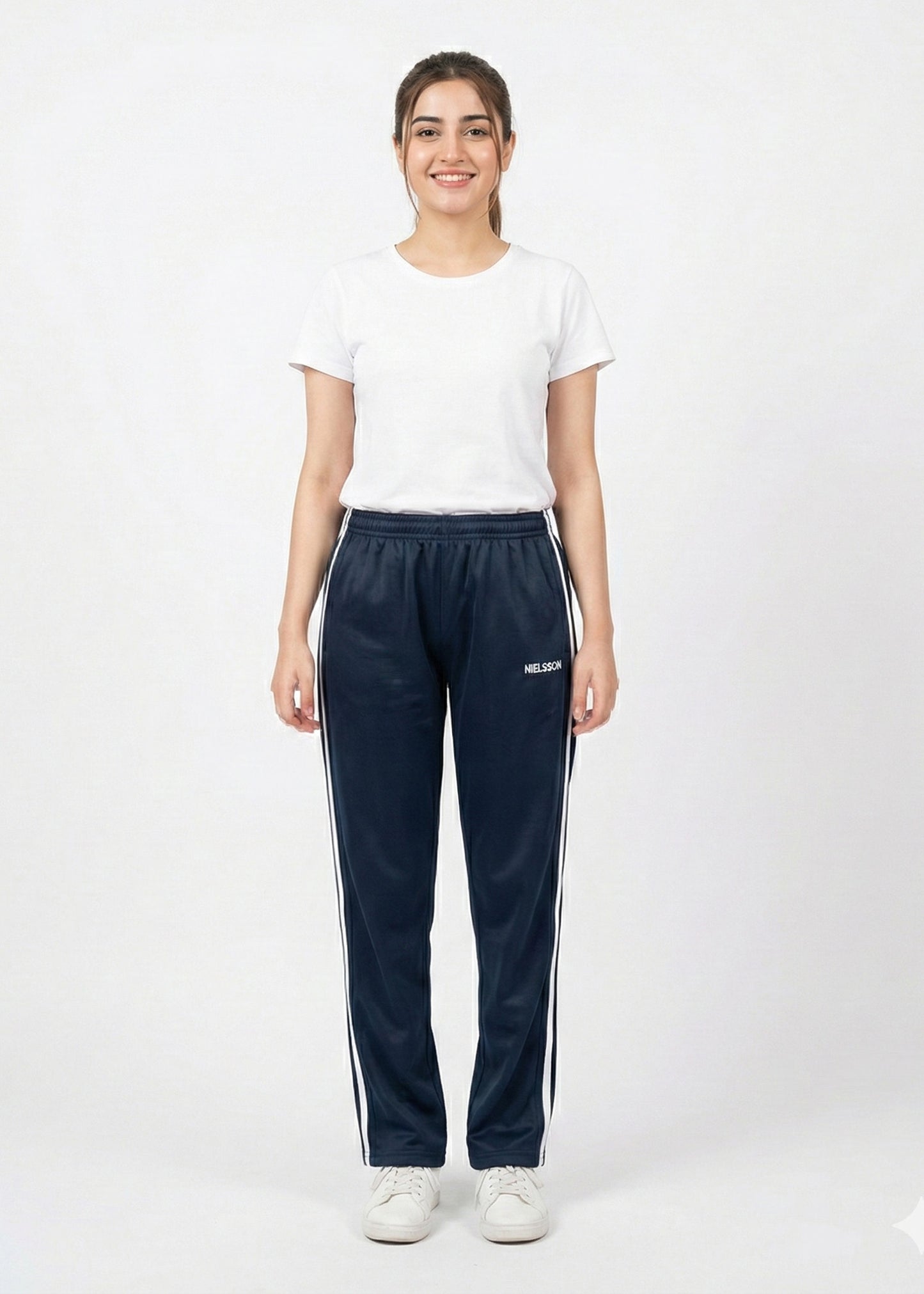 Nelsson-Women Navy Fleece Trouser NS