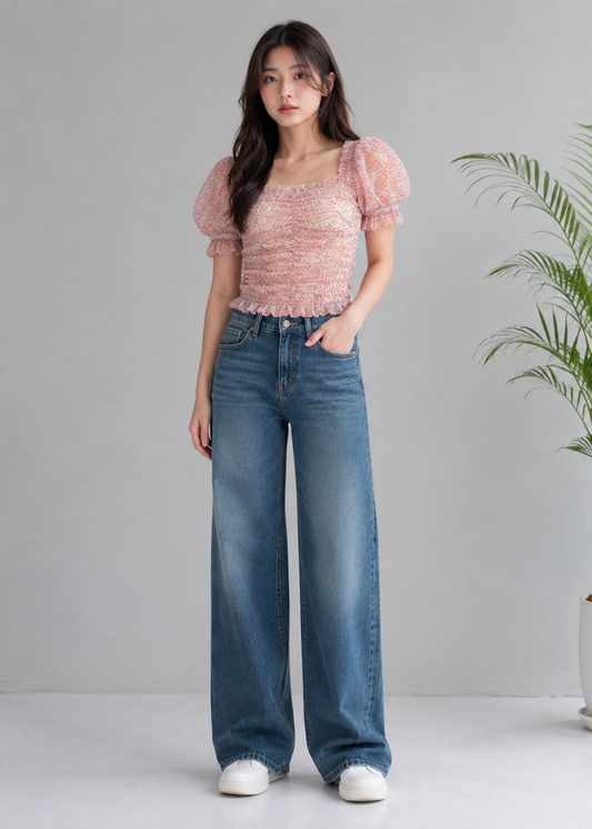 Pakistani Brands LO-Women Rom Con Top Pink 04