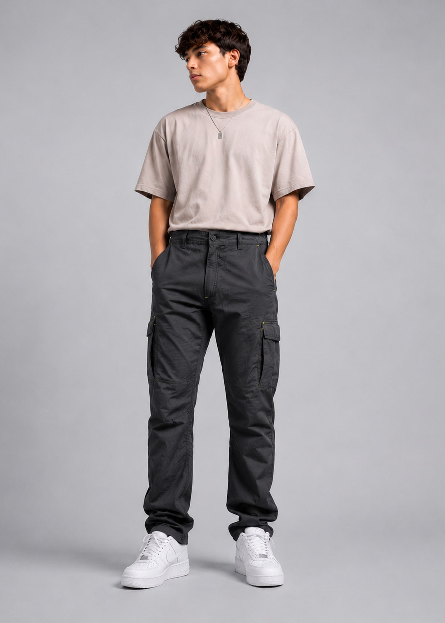 Payper Men's Cargo Pants Black 551