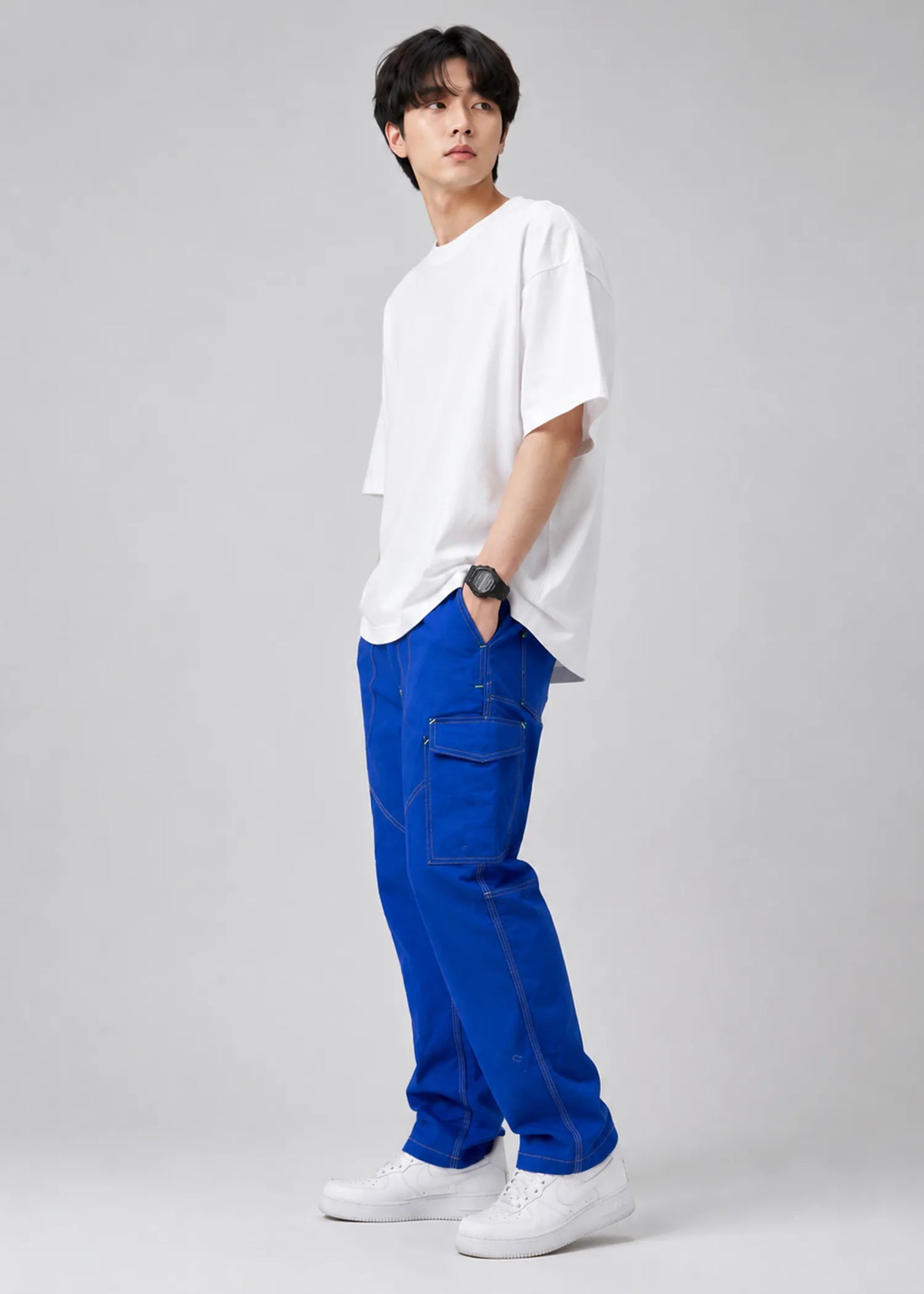 Payper Men's Cargo Pants Royal Blue 574