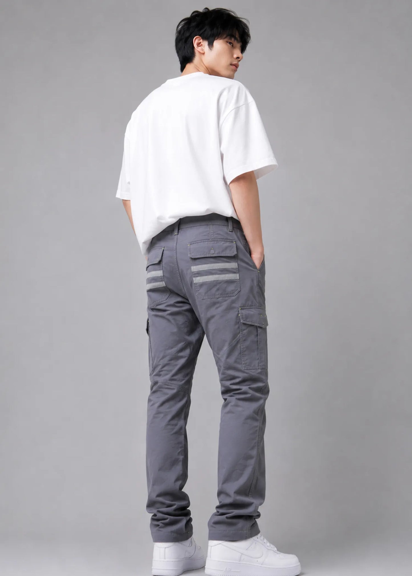 Payper Men's Cargo Pants Slate Gray 572