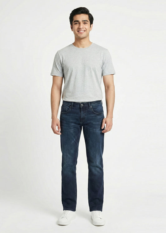 Stooker-Straight Fit Jeans STR Navy  19
