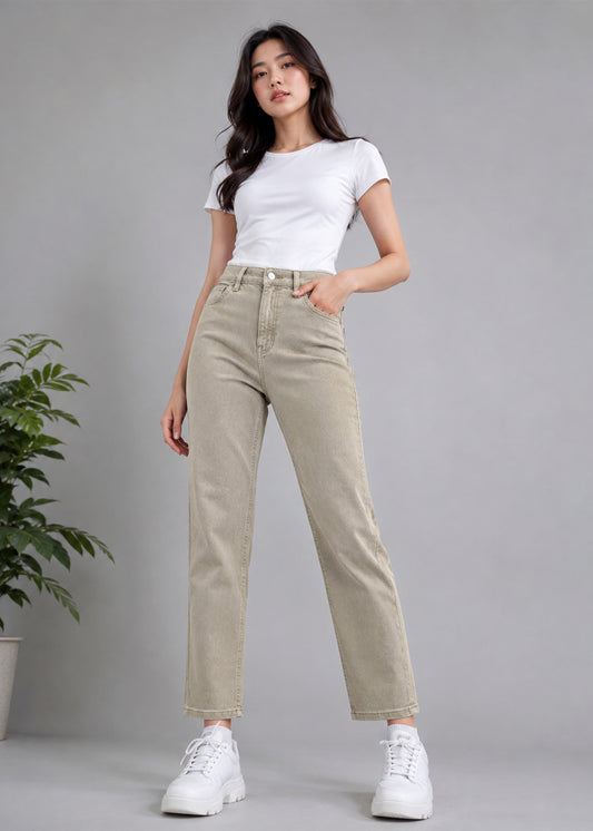 M&S Women Mom Fit Jeans Skin US 681