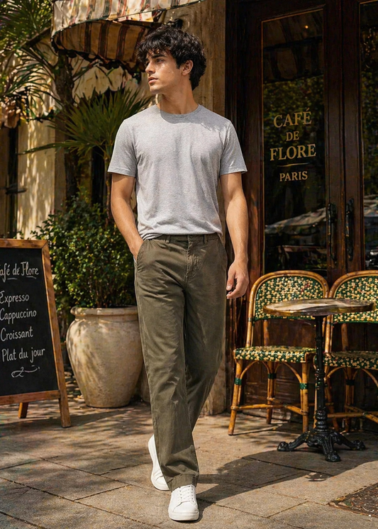 Jack & Jones-Slim Fit Chino Pants Brown 26