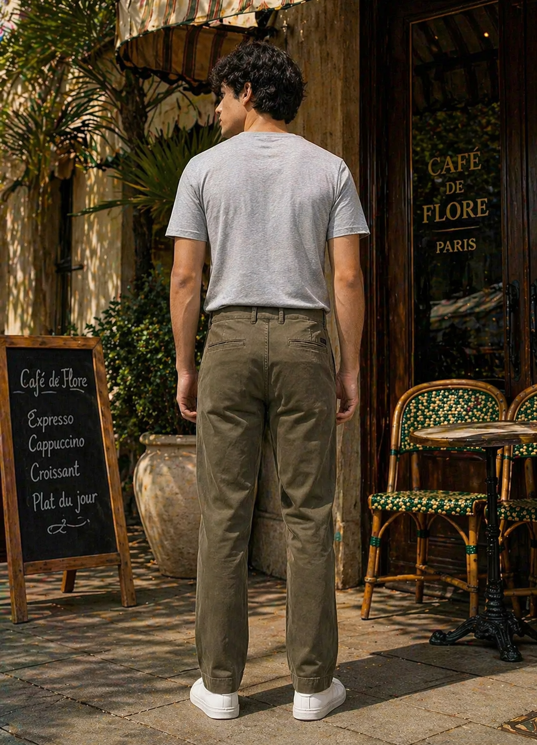 Jack & Jones-Slim Fit Chino Pants Brown 26