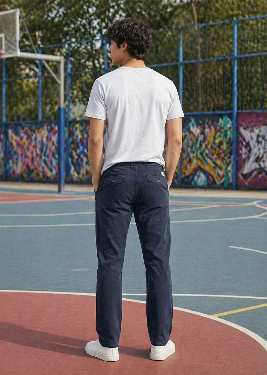 Guess-Straight Fit Jeans  GUSJ  Navy 31