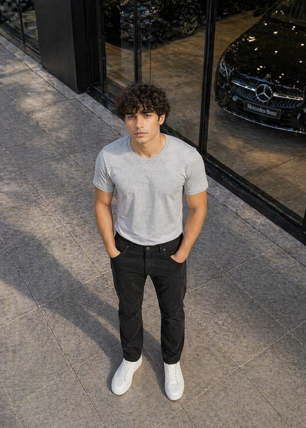 Stooker-Straight Fit Jeans STR Black  18