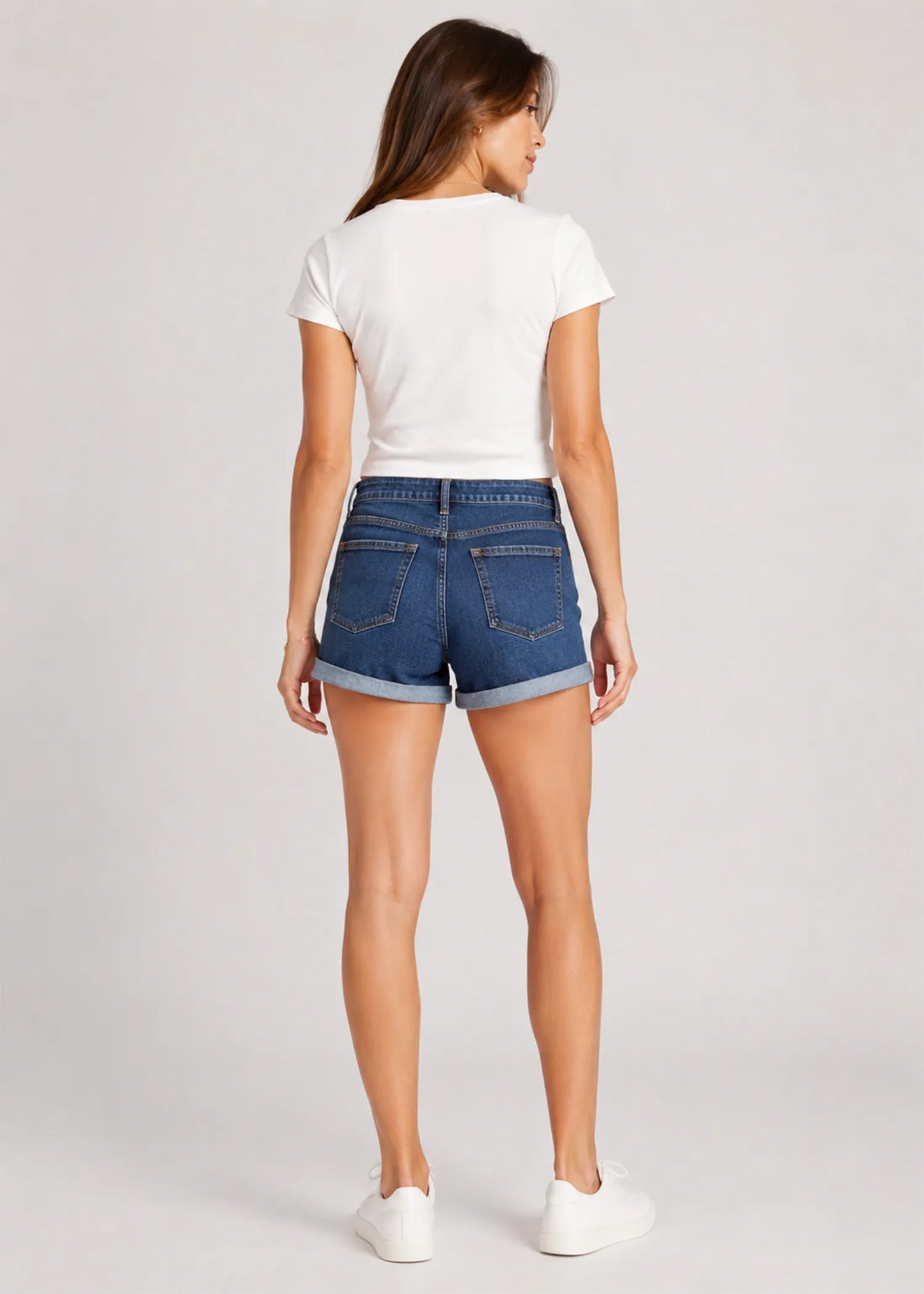 TU Women Denim Shorts Blue US 584