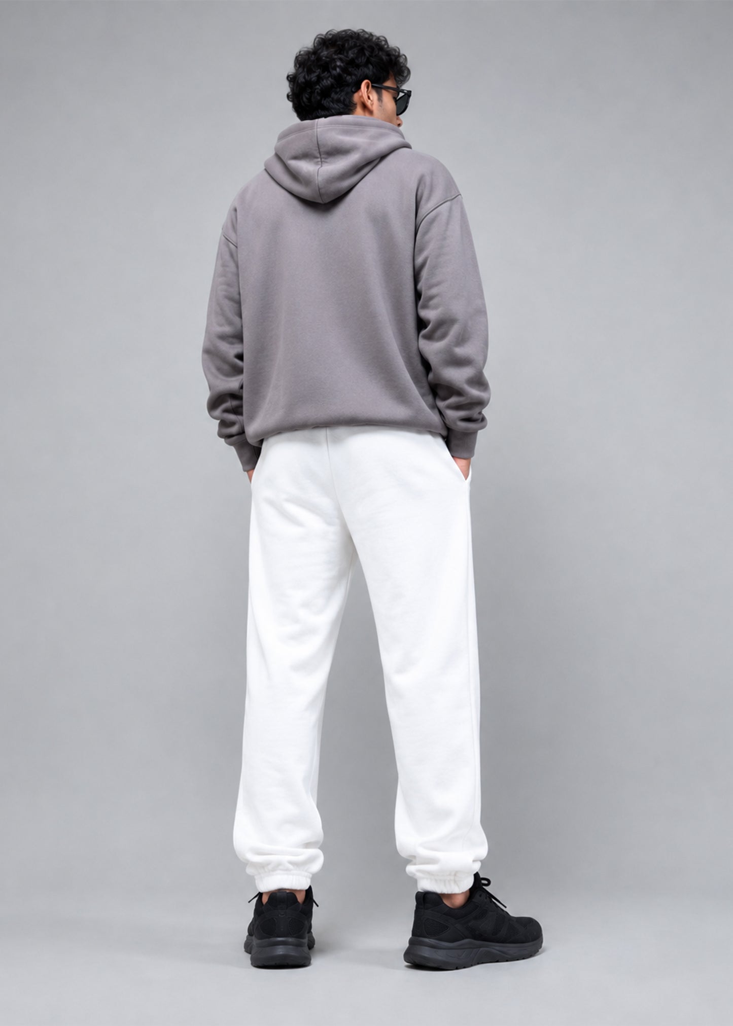 Arrow Men Fleece Trouser  White 717
